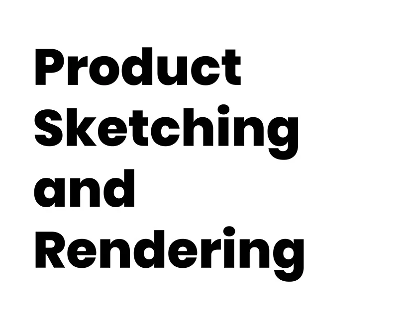 Product Sketching & Rendering