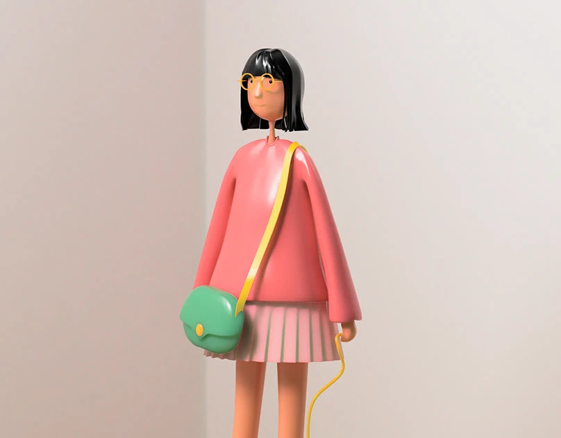 3D Rendering — Tabletop Figurine