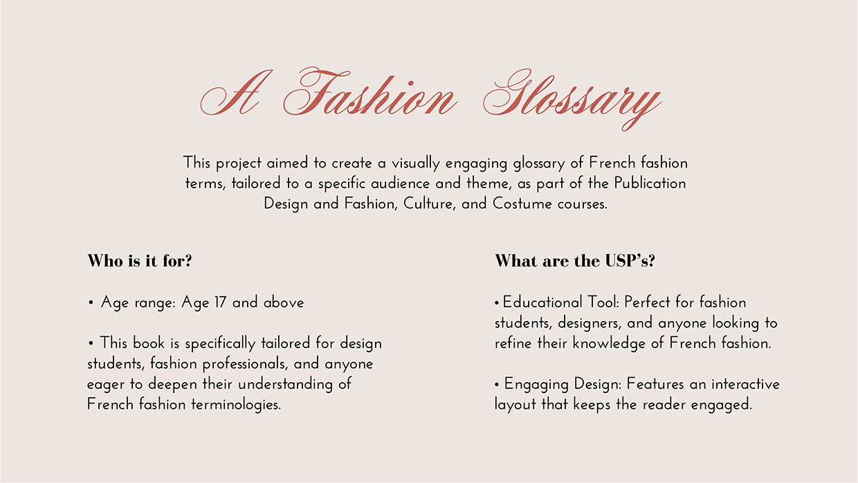 Talk Chic — A Fashion Glossary — Board 2